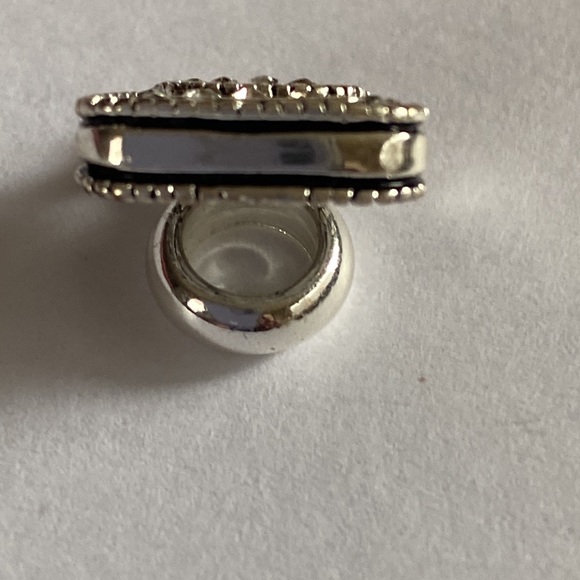 Purse Pocketbook Silver-tone Charm for Bracelet or Necklace - Picture 7 of 10